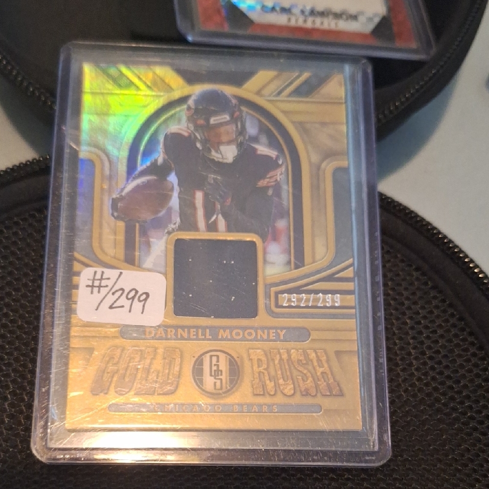 Gold Rush Football Trading Card
